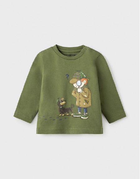 Green Detective L/S T-Shirt
