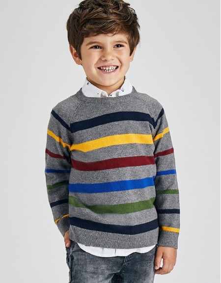 Metal Stripes Sweater 