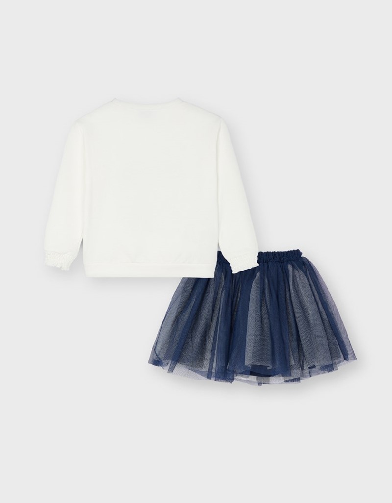 Ink Tulle Skirt Set