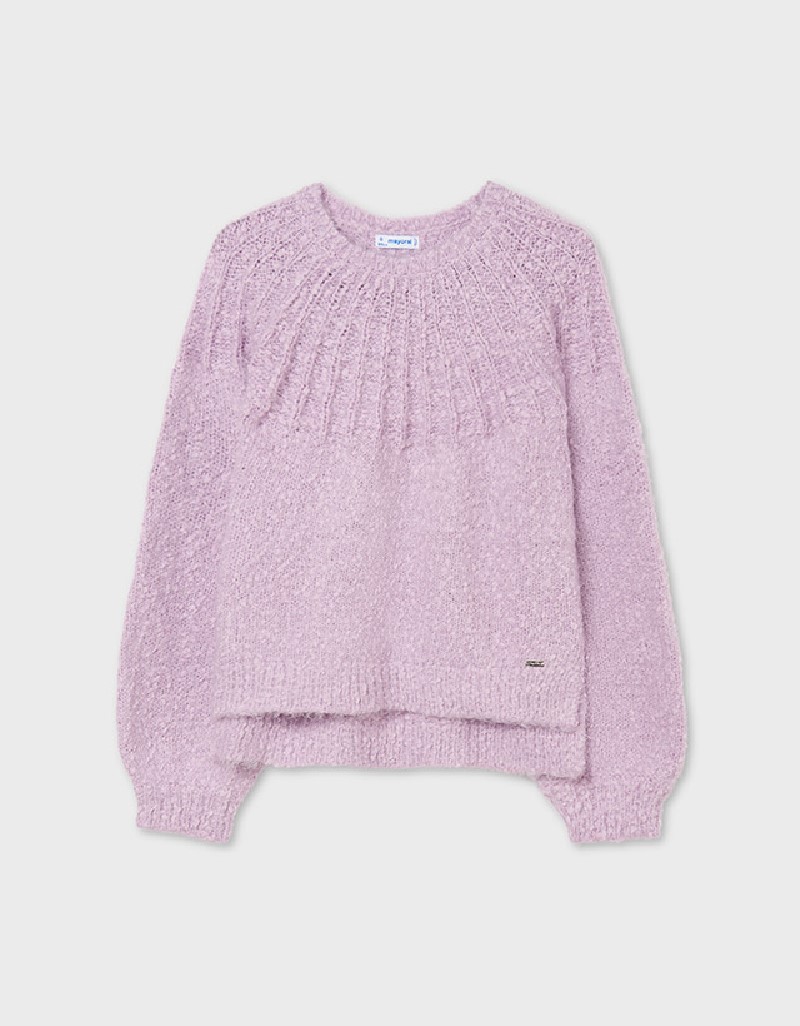 Lilac Slub Sweater