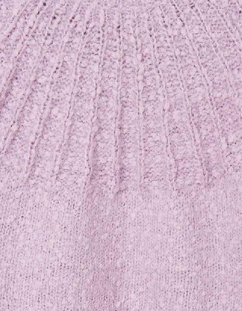 Lilac Slub Sweater