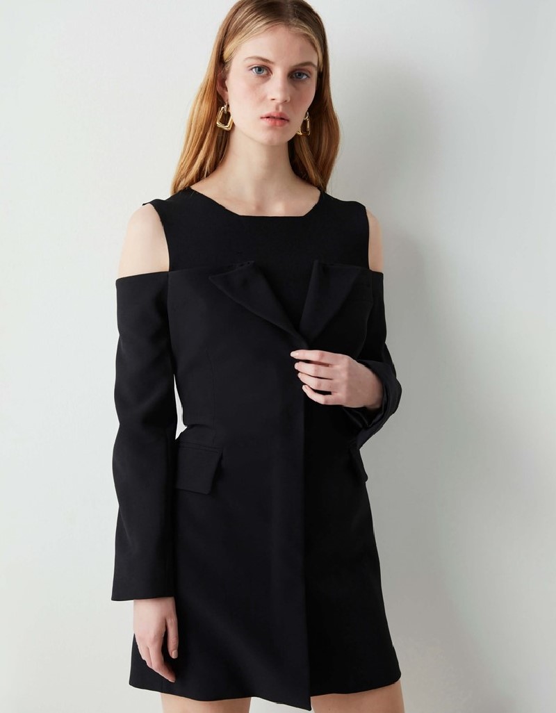 Black Coat Dress