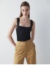 Beige Carrot Fit Pocket Detailed Trousers
