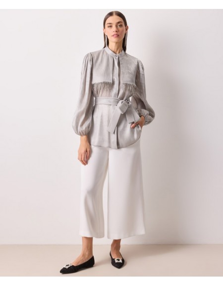 Silver Blouse