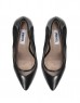Black Transparent Detailed Heeled Shoes