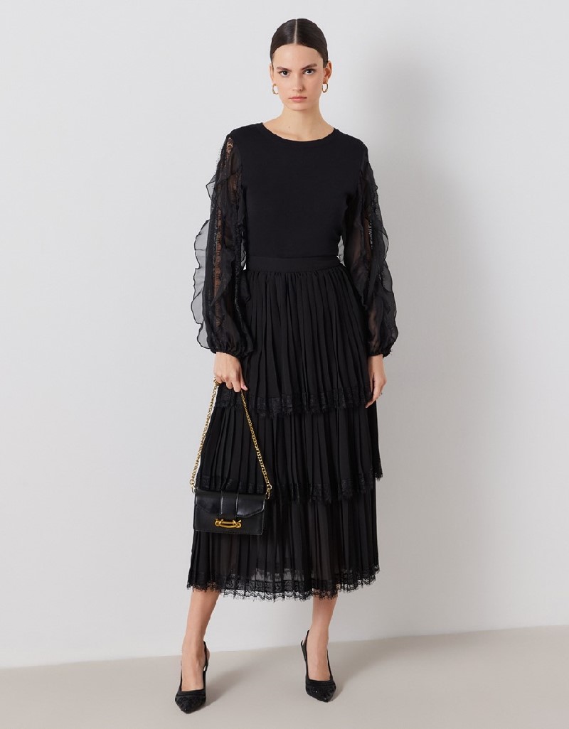 Black Knitwear