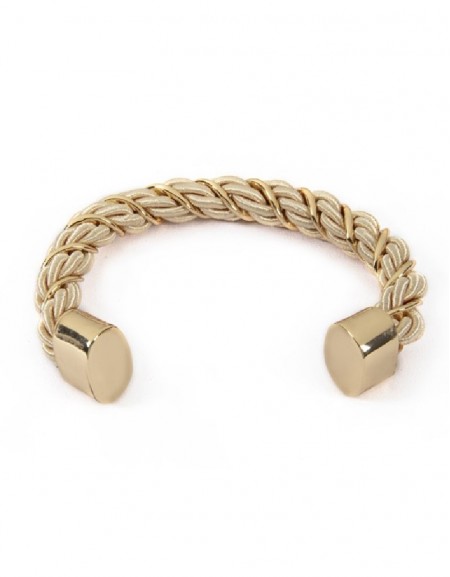Gold Spiral Bracelet
