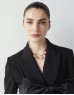 Black Blazer With Bind Bustier