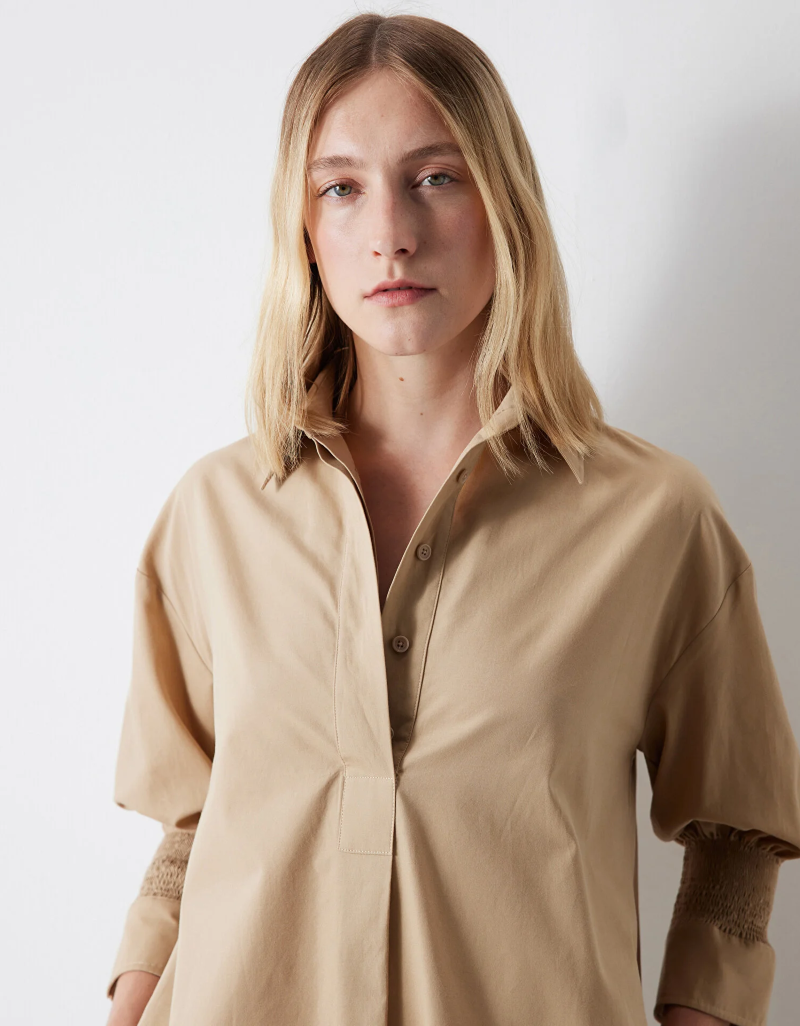 Beige Dress