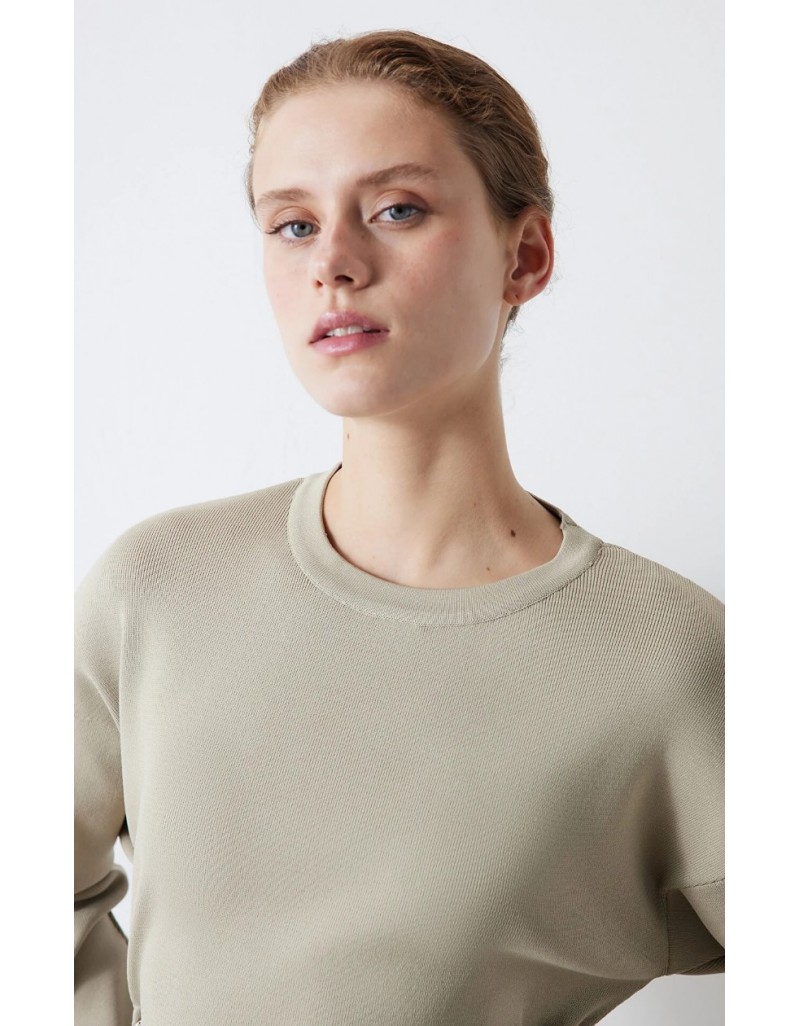 Adjustable Waist Knit Dress