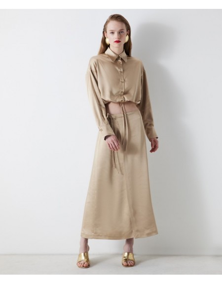 Beige Skirts