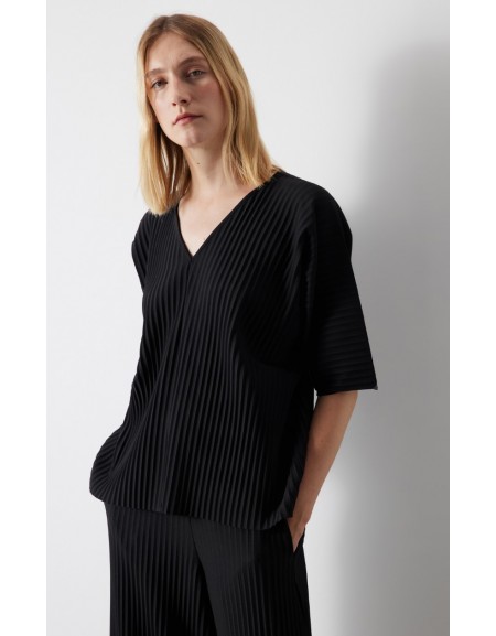 Pleated Blouse