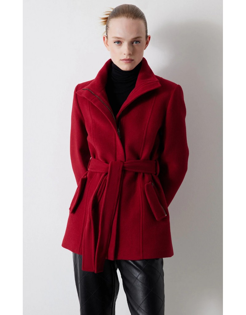 Belted Cachet Coat