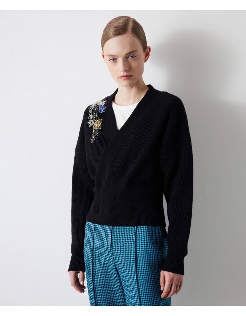 Black Knitwear