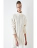 Beige Knitwear