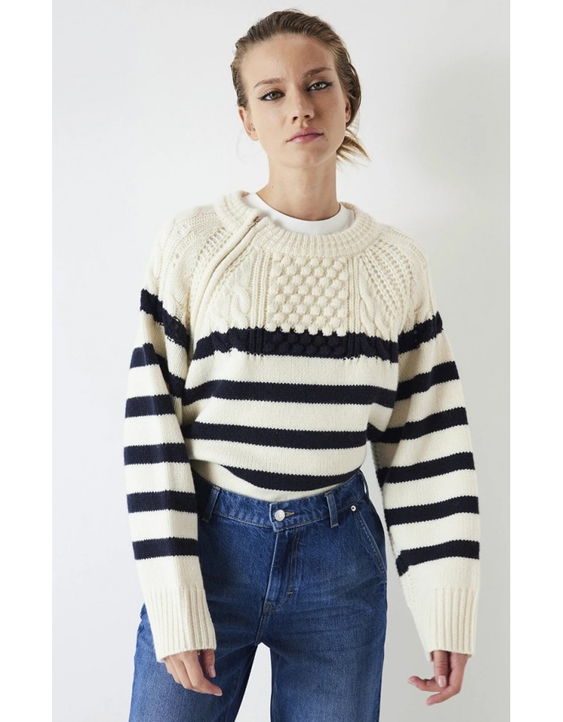 Beige Knitwear