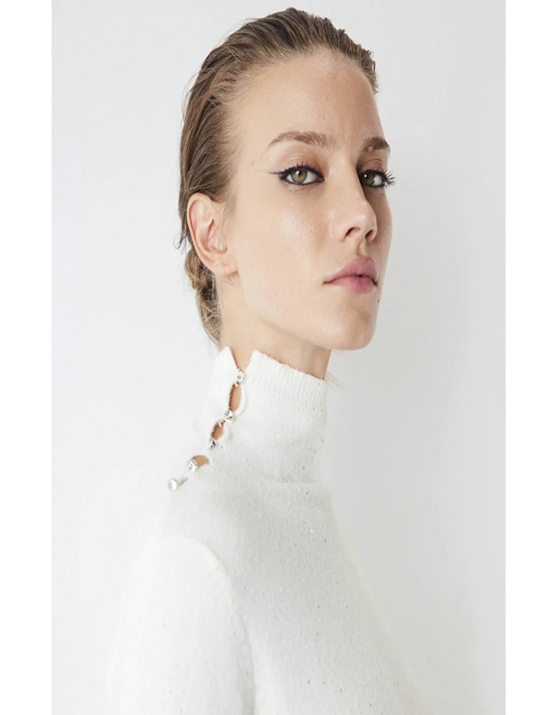Beige Knitwear