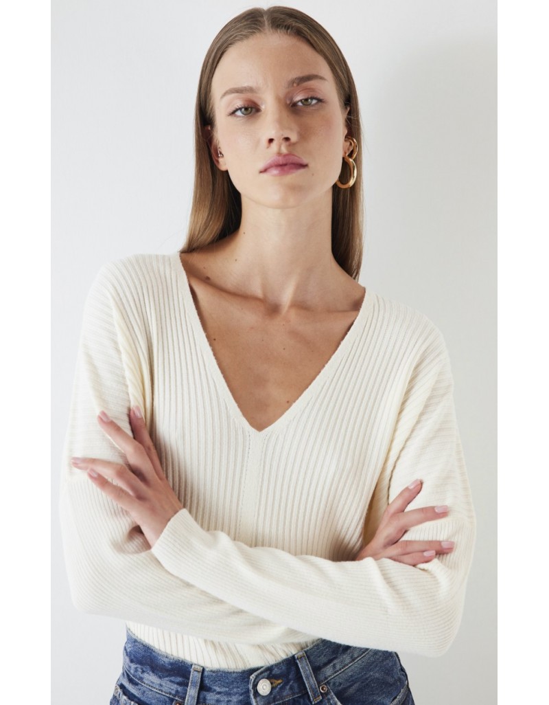 Beige Knitwear