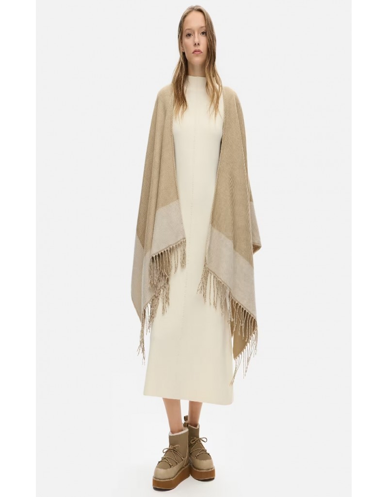 BEIGE PANCHO