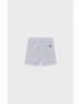 Navy Linen Dressy Shorts