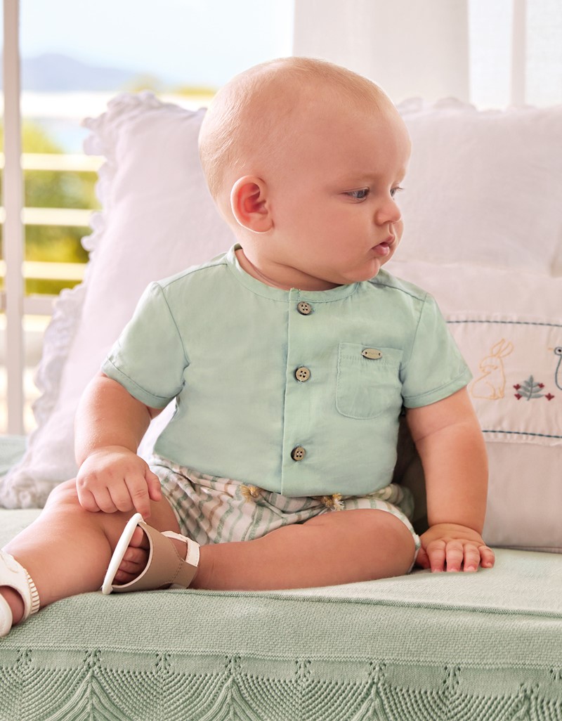 Aqua Flat Short Set