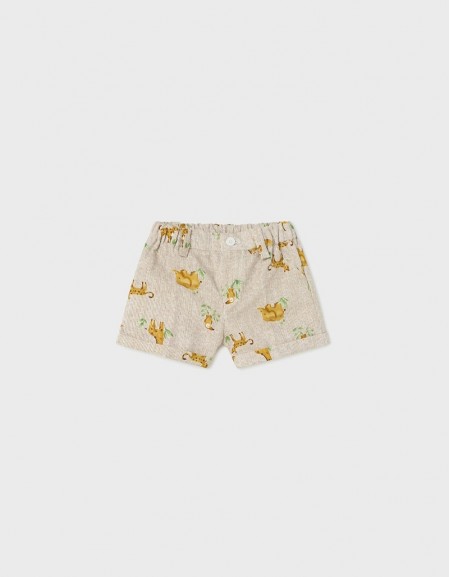 Animals patterned short pant
