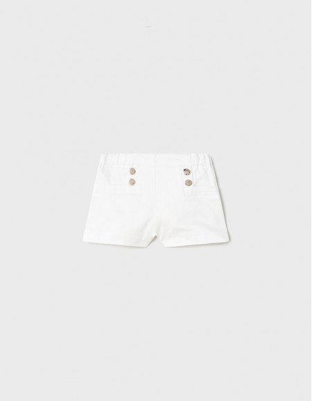 White Satin shorts