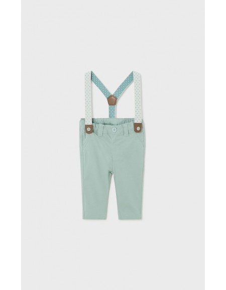 River Long Trousers With Suspenders