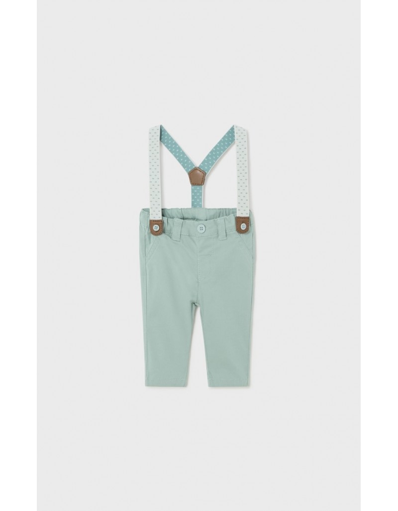 River Long Trousers With Suspenders