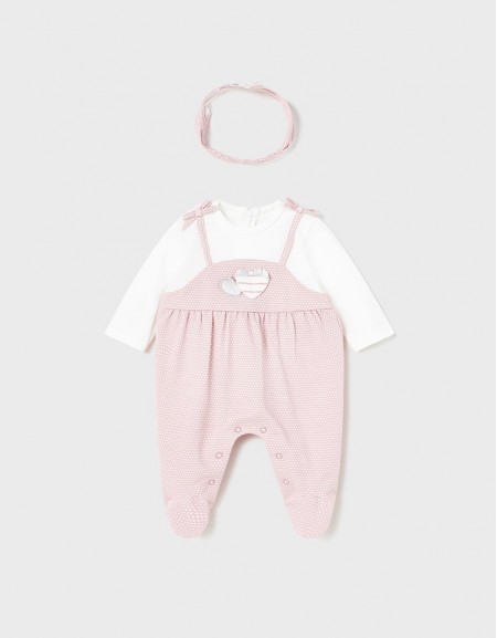 Blush Bodysuit w headband