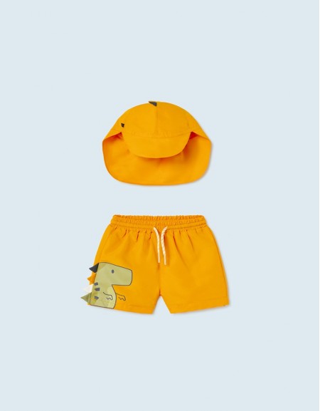 Amber Swim short hat set