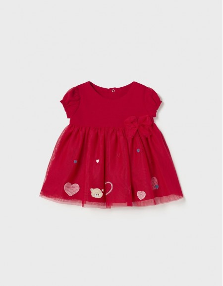 Red Voile dress
