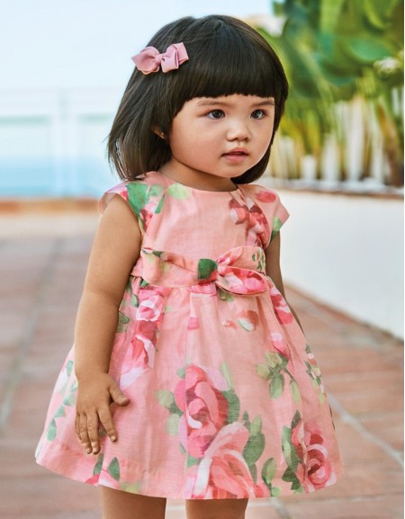 Rose Printed dress