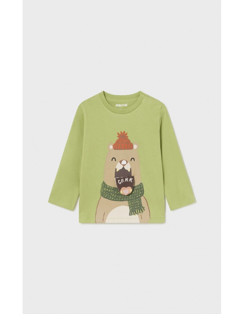 Green t-shirt bear