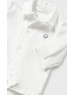 White  shirt and bowtie