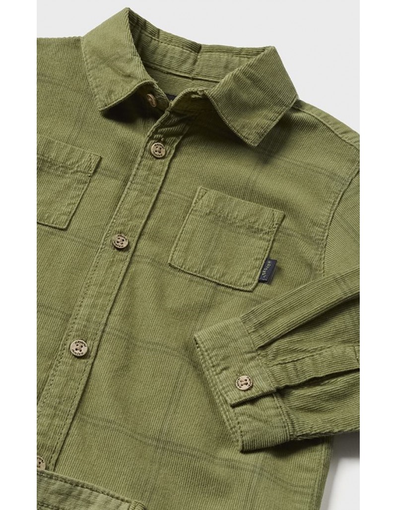 Bayleaf  corduroy overshirt