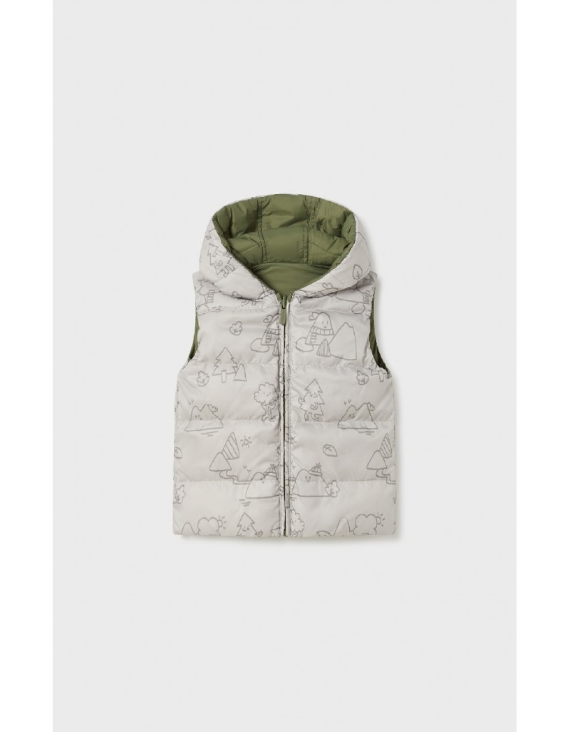 Green Reversible vest