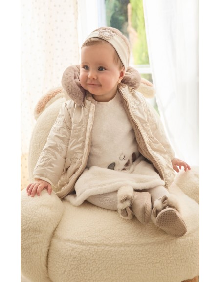 Beige Reversible coat