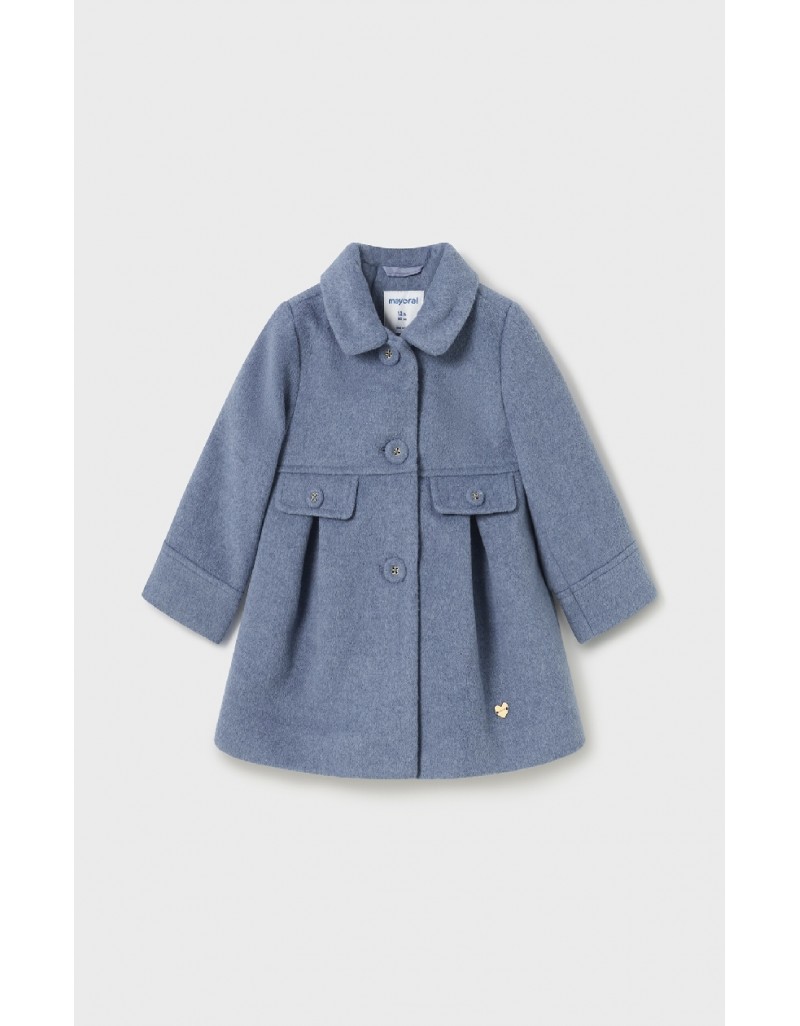 Blue Woolen Coat