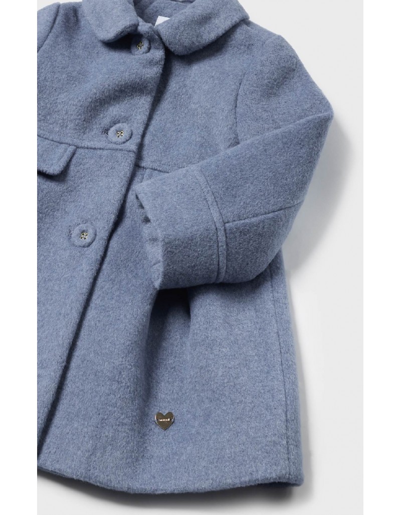 Blue Woolen Coat