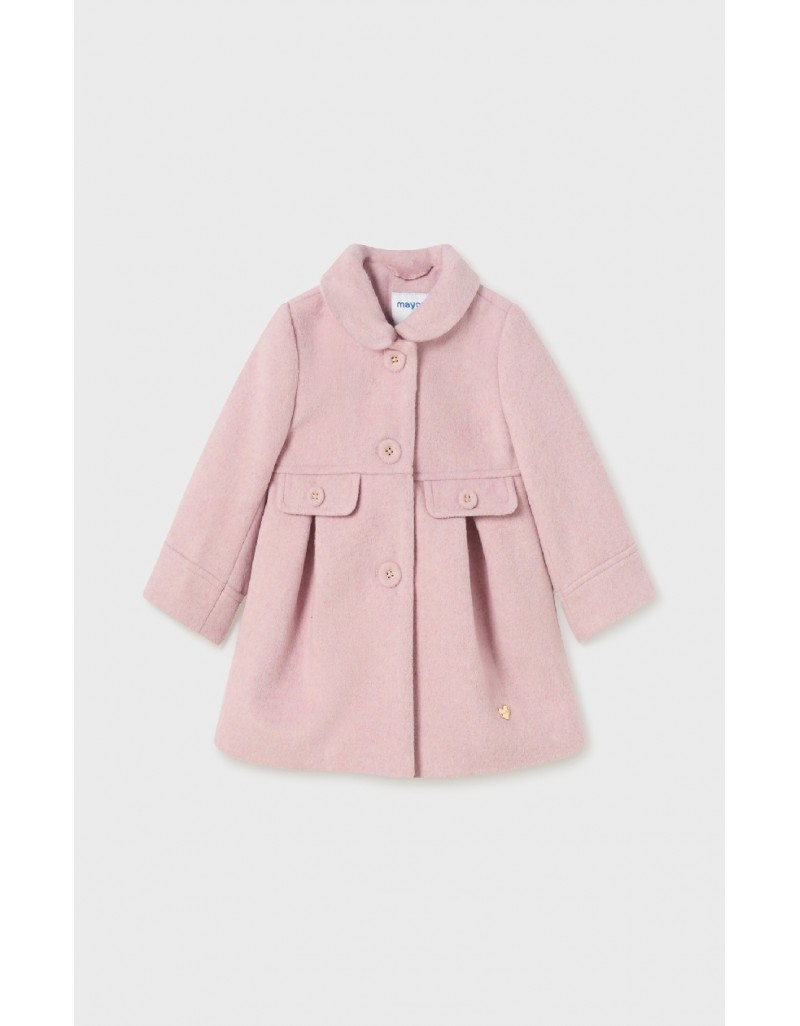 Pink Woolen Coat