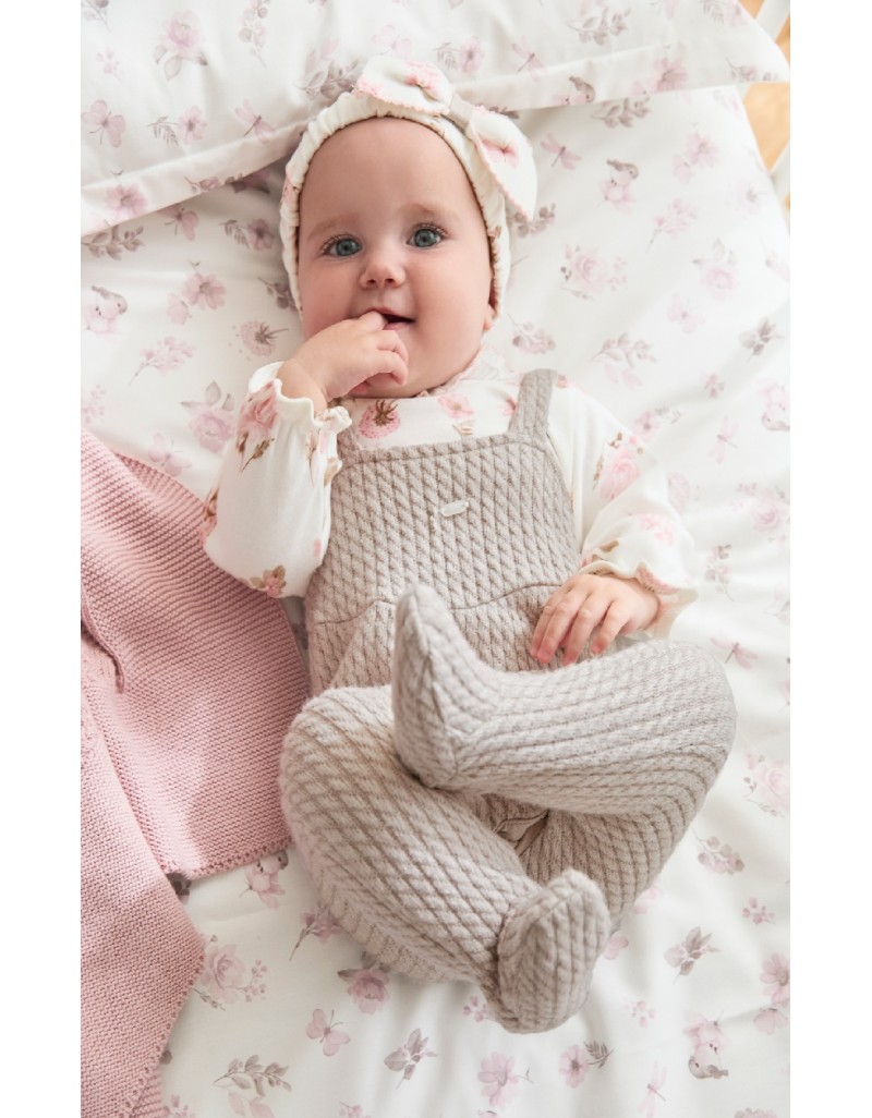 Grey Short bodysuit headband