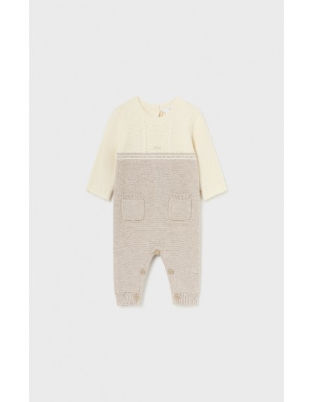 Grey Tricot romper