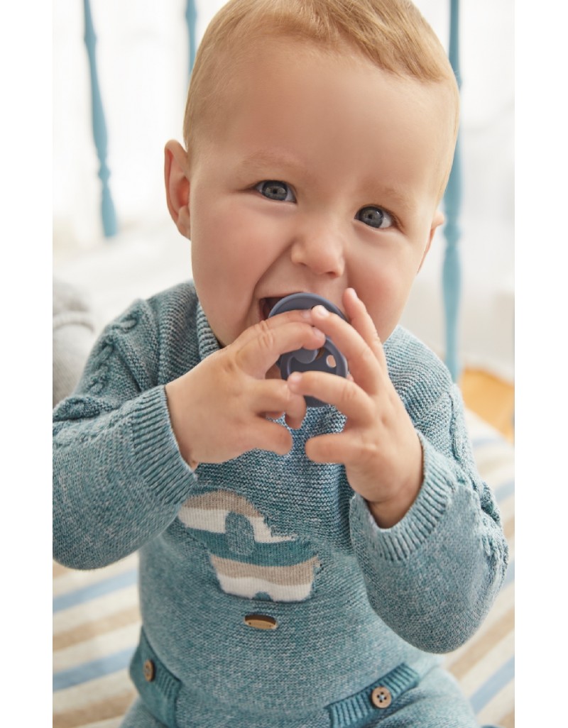 Blue Tricot romper