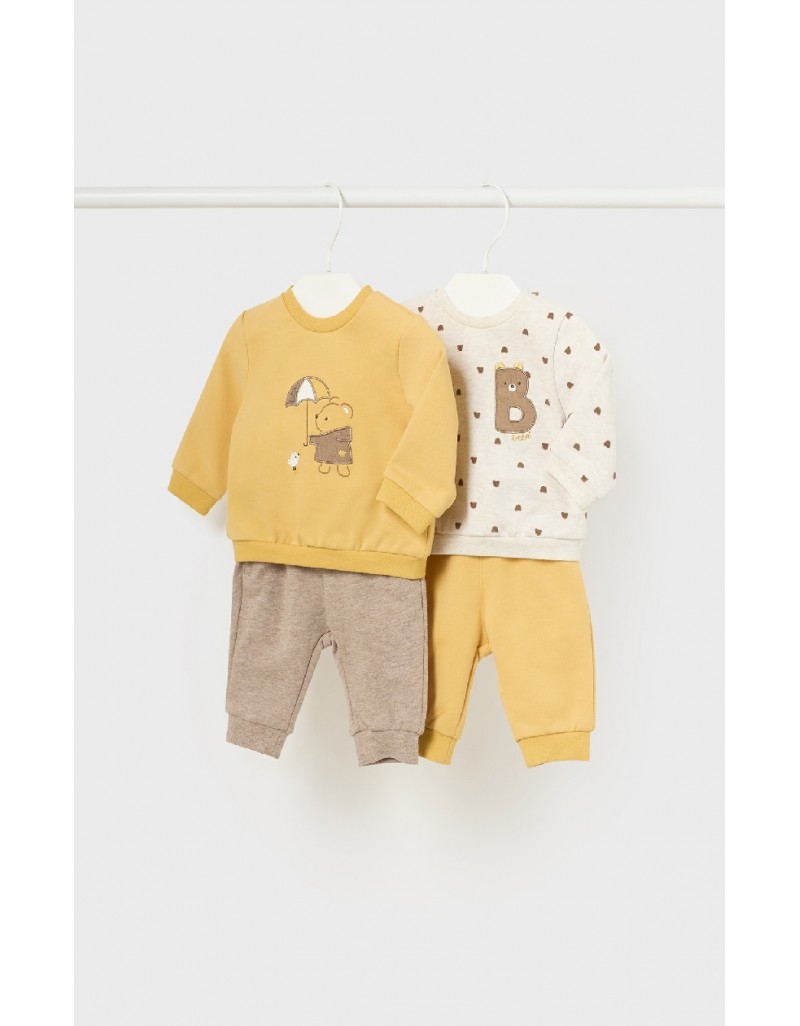 Yellow Knit set (4 garments)