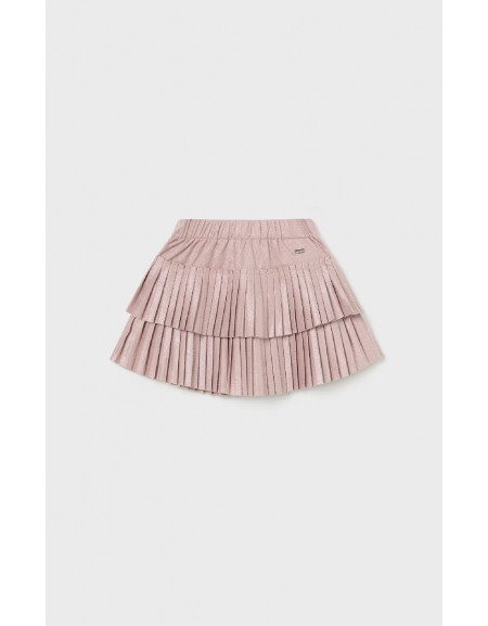 Pink Pleated skirt