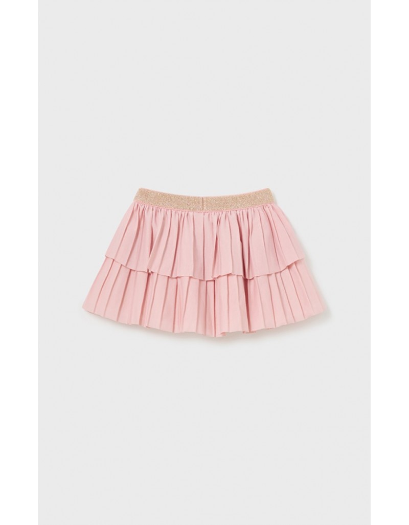 Pink Pleated skirt