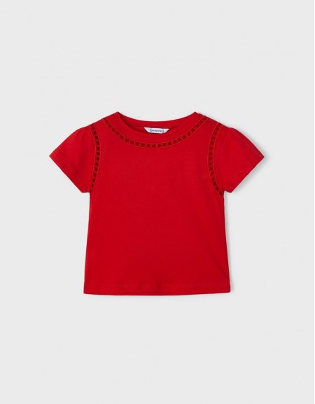 Red Ss embroidered shirt