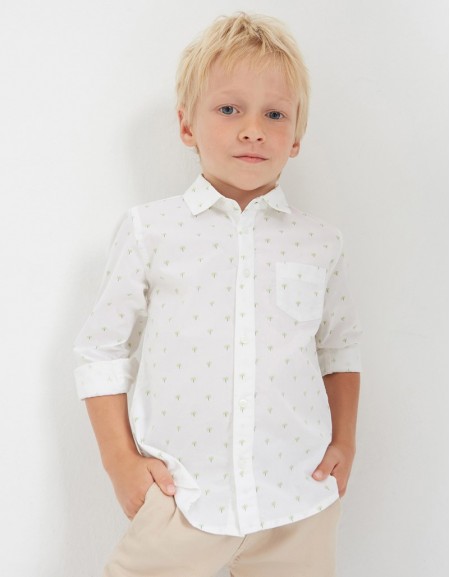 White L/s shirt