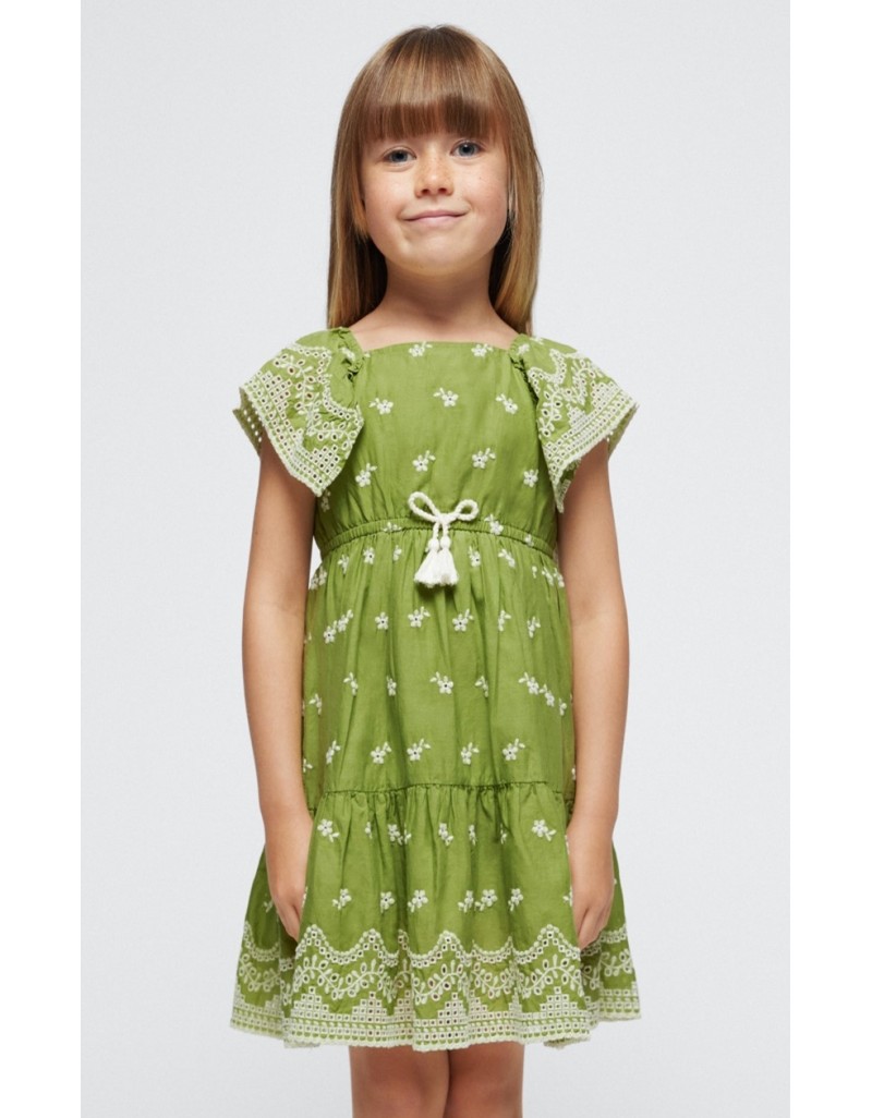 Apple Embroidered Dress